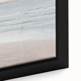 Extra large black wall art featuring colorful, textured abstract design on framed canvas, suitable for living room decor.