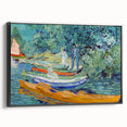 Impressionism Wall Art - Bank of the Oise by Van Gogh Print