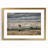 Impressionist Landscape - Beach at Scheveningen by Van Gogh Print