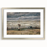 Impressionist Landscape - Beach at Scheveningen by Van Gogh Print