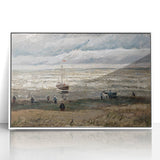 Impressionist Landscape - Beach at Scheveningen by Van Gogh Print