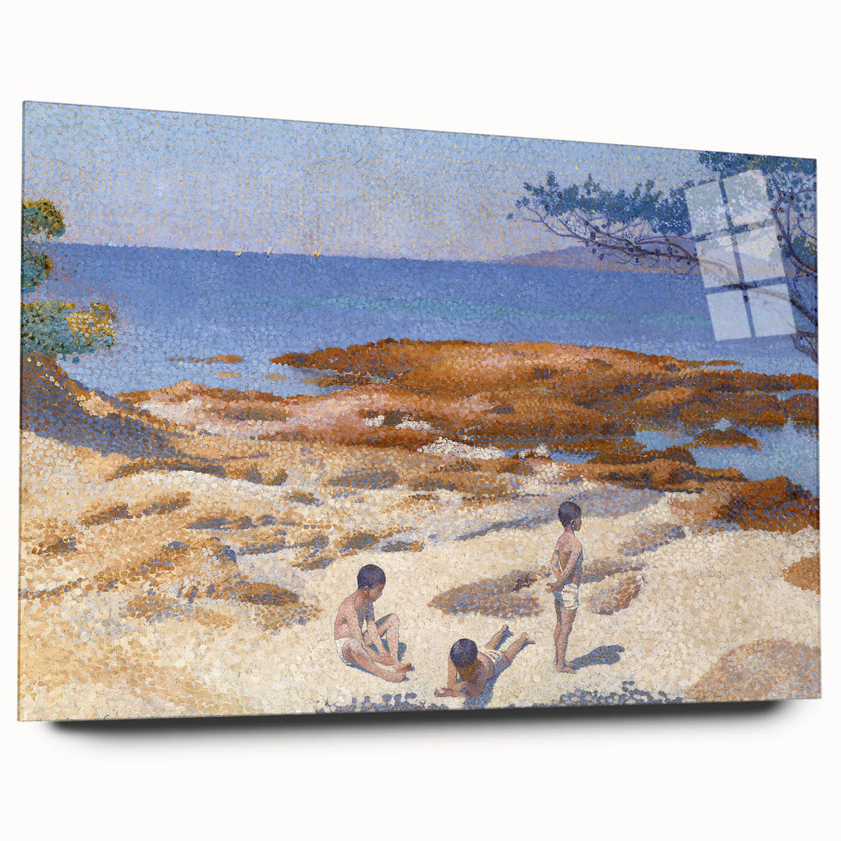 Modern Wall Art - Seaside Bliss - Abstract Coastal Contemporary Decor