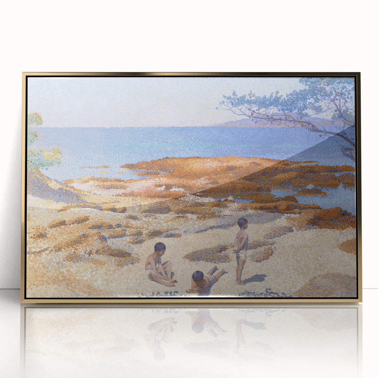 Modern Wall Art - Seaside Bliss - Abstract Coastal Contemporary Decor
