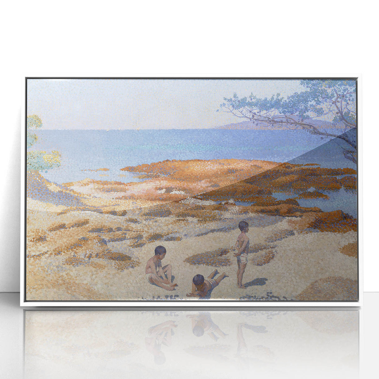 Modern Wall Art - Seaside Bliss - Abstract Coastal Contemporary Decor