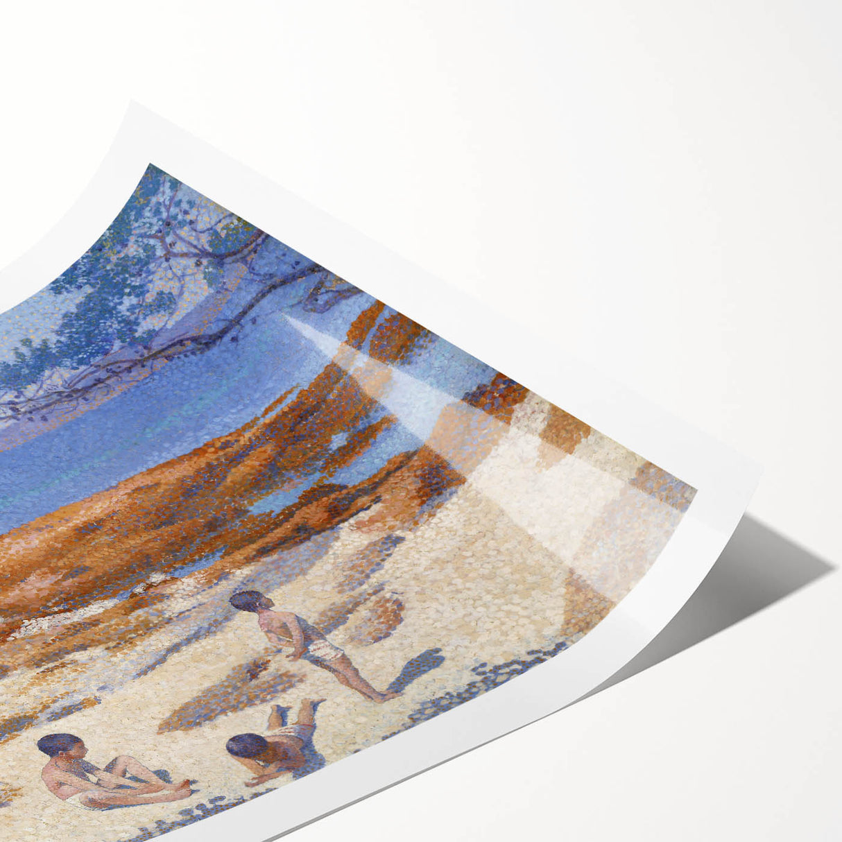 Modern Wall Art - Seaside Bliss - Abstract Coastal Contemporary Decor