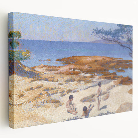 Modern Wall Art - Seaside Bliss - Abstract Coastal Contemporary Decor