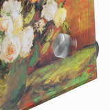 Impressionism Wall Art - Vase with Sunflowers and Roses by Van Gogh