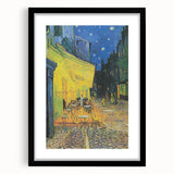 Impressionism Wall Art - Café Terrace at Night by Vincent van Gogh