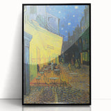 Impressionism Wall Art - Café Terrace at Night by Vincent van Gogh