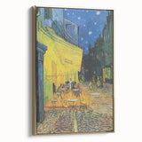 Impressionism Wall Art - Café Terrace at Night by Vincent van Gogh