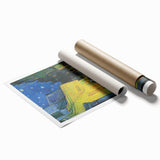 Impressionism Wall Art - Café Terrace at Night by Vincent van Gogh