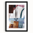 Modern Wall Art: Abstract Geometric Design in Earthy Tones