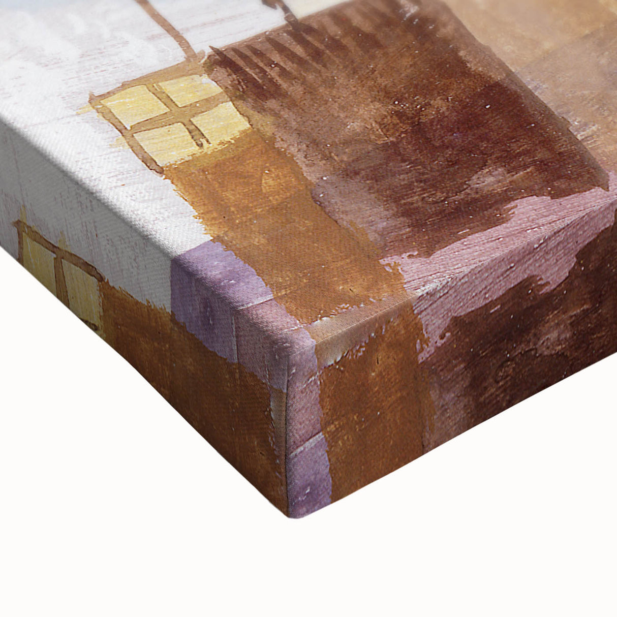 Modern Wall Art: Abstract Geometric Design in Earthy Tones