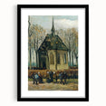 Impressionism Wall Art - Reformed Church in Nuenen by Vincent van Gogh