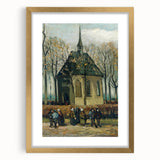 Impressionism Wall Art - Reformed Church in Nuenen by Vincent van Gogh