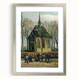 Impressionism Wall Art - Reformed Church in Nuenen by Vincent van Gogh