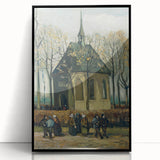 Impressionism Wall Art - Reformed Church in Nuenen by Vincent van Gogh