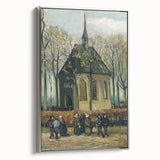 Impressionism Wall Art - Reformed Church in Nuenen by Vincent van Gogh