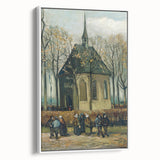 Impressionism Wall Art - Reformed Church in Nuenen by Vincent van Gogh