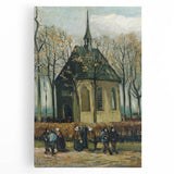 Impressionism Wall Art - Reformed Church in Nuenen by Vincent van Gogh