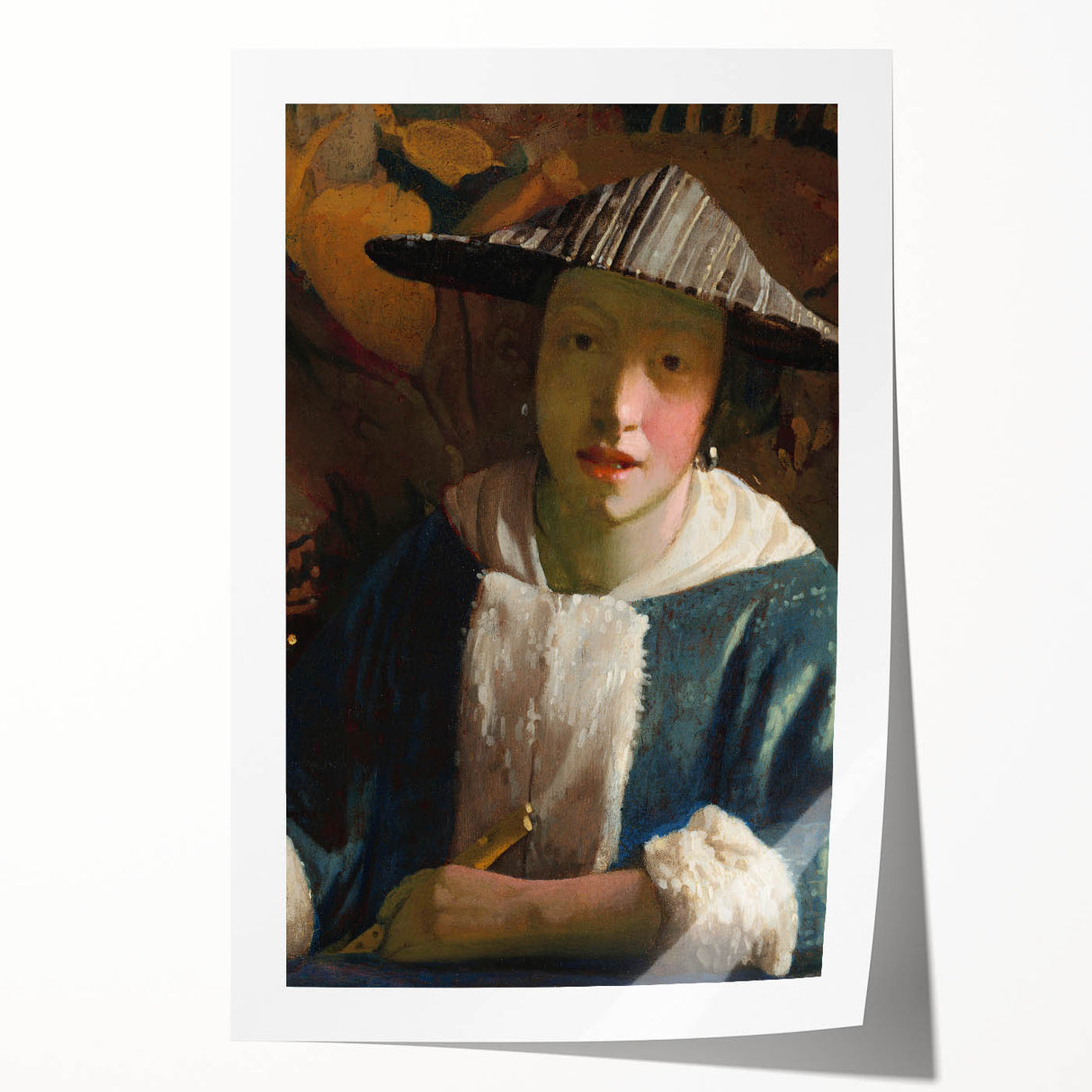 Baroque and Rococo Wall Art: Classic Portrait in Rich Historical Elegance