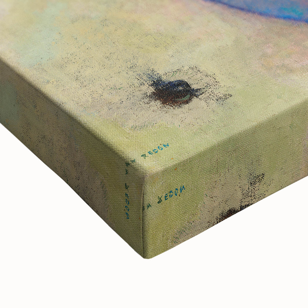 Modern Wall Art: Odilon Redon's Vibrant Floral Vase in Pastel Hues
