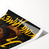 LeBron James Pop Art Wall Art - Bold King James Canvas Print