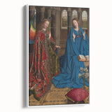 Jan van Eyck's The Annunciation: Renaissance Masterpiece Wall Art