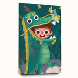 Dragon Costume Adventure - Boys Room Wall Art Kids Wall Art Prints