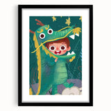 Dragon Costume Adventure - Boys Room Wall Art Kids Wall Art Prints