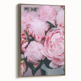 Framed canvas wall art depicting a serene spring landscape in muted green and gold tones, suitable for bedroom decor.
