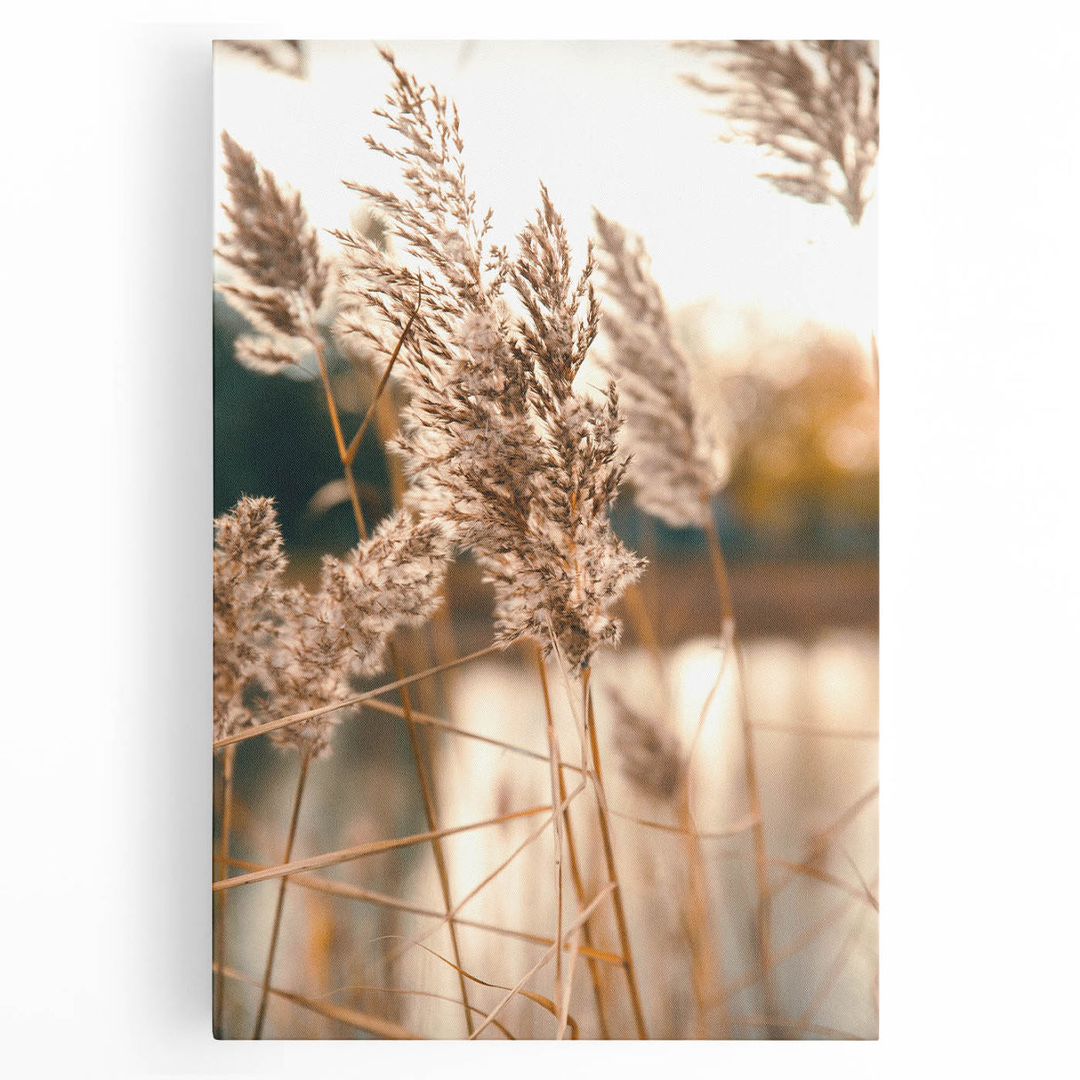 Black and white large art print of summer-themed motifs on stretched canvas, ideal for kitchen wall art.