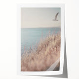 Extra large rolled canvas print featuring summer floral designs in vibrant colors, suitable for dining room wall art.