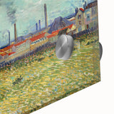 Impressionism Wall Art - Factories at Clichy by Van Gogh Print