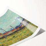 Impressionism Wall Art - Factories at Clichy by Van Gogh Print