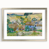 Impressionism Wall Art - Farms near Auvers by Van Gogh Print