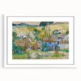 Impressionism Wall Art - Farms near Auvers by Van Gogh Print
