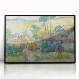 Impressionism Wall Art - Farms near Auvers by Van Gogh Print