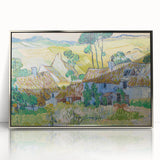 Impressionism Wall Art - Farms near Auvers by Van Gogh Print