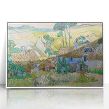 Impressionism Wall Art - Farms near Auvers by Van Gogh Print