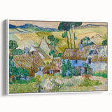 Impressionism Wall Art - Farms near Auvers by Van Gogh Print
