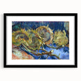 Impressionism Wall Art - Four Withered Sunflowers by Van Gogh Print