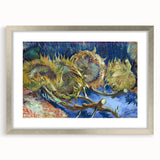 Impressionism Wall Art - Four Withered Sunflowers by Van Gogh Print