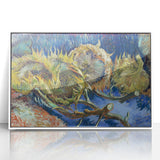 Impressionism Wall Art - Four Withered Sunflowers by Van Gogh Print