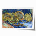 Impressionism Wall Art - Four Withered Sunflowers by Van Gogh Print