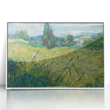 Impressionism Wall Art - Green Wheat Field with Cypress by Van Gogh