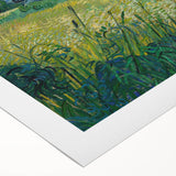 Impressionism Wall Art - Green Wheat Field with Cypress by Van Gogh