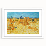 Impressionism Wall Art - Harvest in Provence by Van Gogh Print