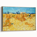 Impressionism Wall Art - Harvest in Provence by Van Gogh Print