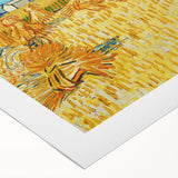 Impressionism Wall Art - Harvest in Provence by Van Gogh Print